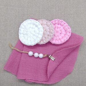 Musliiniliina ja kestovanulaput 3 kpl